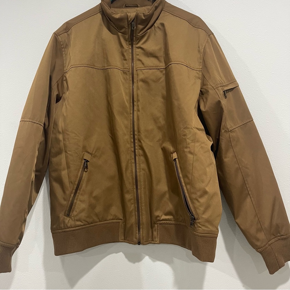 NWT Banana Republic flight jacket Bomber Jacket Water Resistant Men’s Size Large